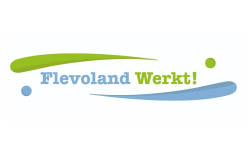 Logo Flevoland werkt